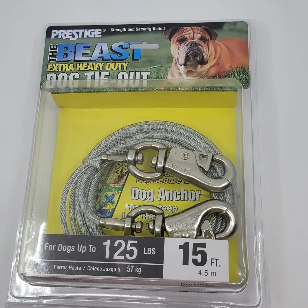 Prestige Beast Extra Heavy Duty Dog Tie Out 125lb